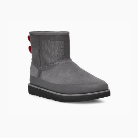 UGG Classic Mini Urban Tech Weather - Boots Herre - Dyp Grå (NO-G371)